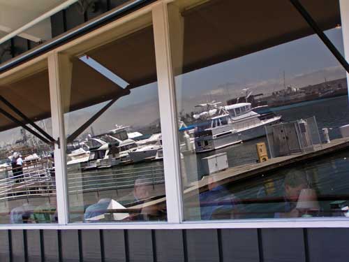 Marina in Window